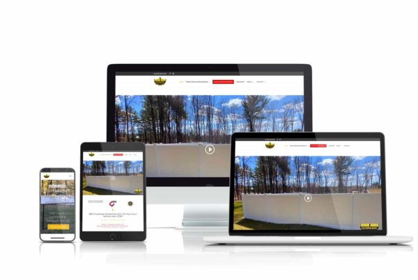 Ultimate Fence website design by ThinkProfits.com