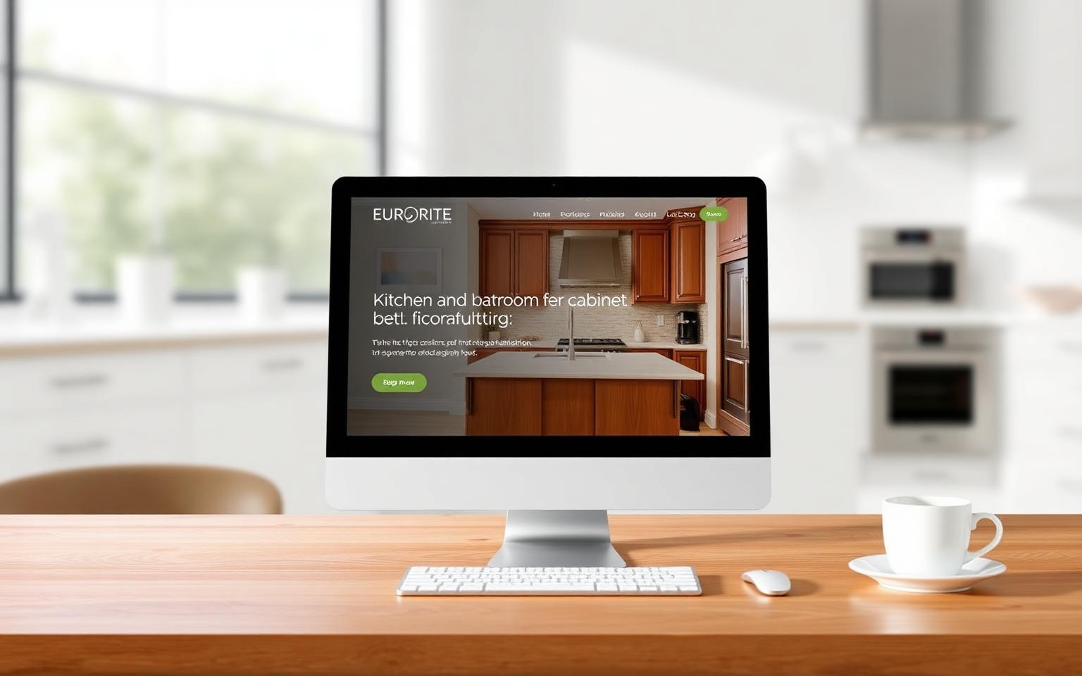 Euro-Rite Cabinets case study — digital marketing, SEO, and web design results delivered by ThinkProfits